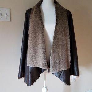 Bagatelle Faux Fur Jacket Small